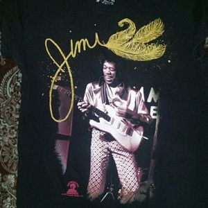 Womens graphic tee-Jimi Hendrix